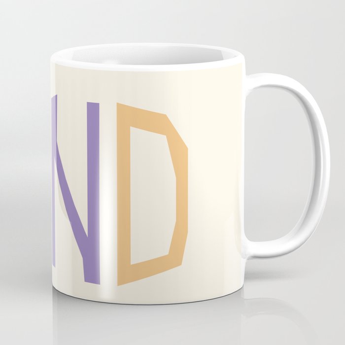 Be kind pastel colors Coffee Mug Gallery Image 1