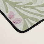 William Morris Larkspur Green Olive Lilac Desk Mat Gallery Image 4
