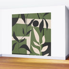Abstract Foliage 4 Wall Mural Gallery Image 2