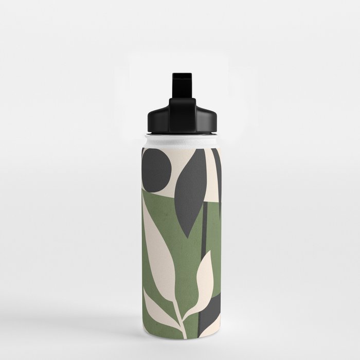 Abstract Foliage 4 Water Bottle Gallery Image 2