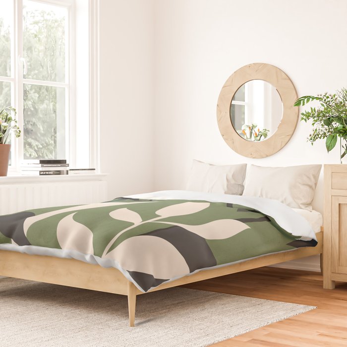 Abstract Foliage 4 Duvet Cover Gallery Image 2
