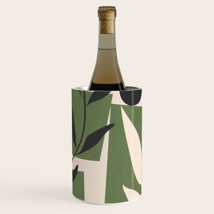 Abstract Foliage 4 Wine Chiller Gallery Image 1