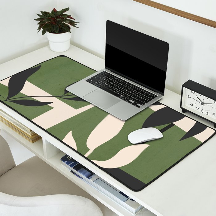 Abstract Foliage 4 Desk Mat Gallery Image 2
