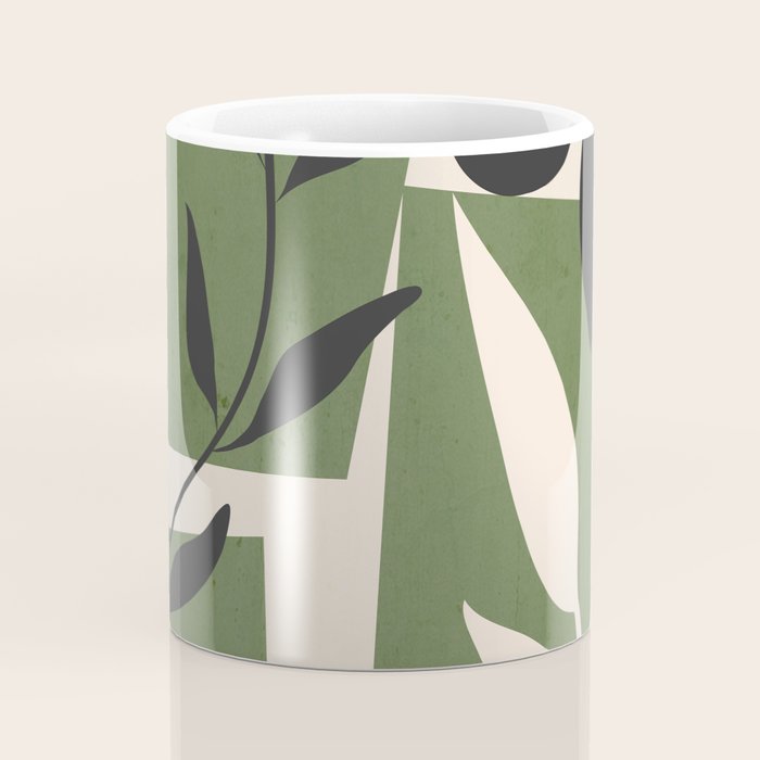 Abstract Foliage 4 Coffee Mug Gallery Image 4