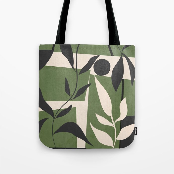 Abstract Foliage 4 Tote Bag Gallery Image 1