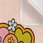 Aries Doodle Letters Wall Tapestry Gallery Image 3