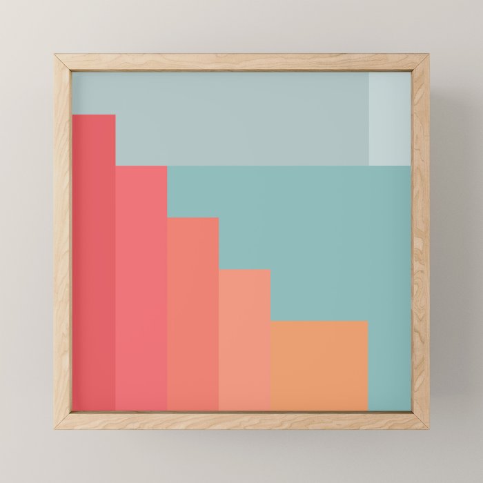 Abstract 309 Mini Art Print Gallery Image 1