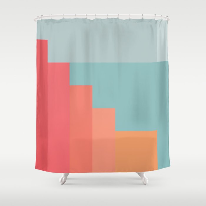 Abstract 309 Shower Curtain Gallery Image 1