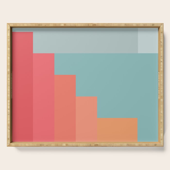 Abstract 309 Serving Tray Gallery Image 1