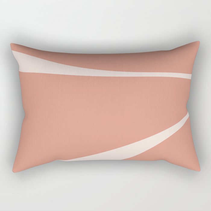 Minimalist Plant Abstract XXV Rectangular Pillow Gallery Image 2