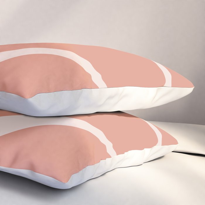 Minimalist Plant Abstract XXV Pillow Sham Gallery Image 3