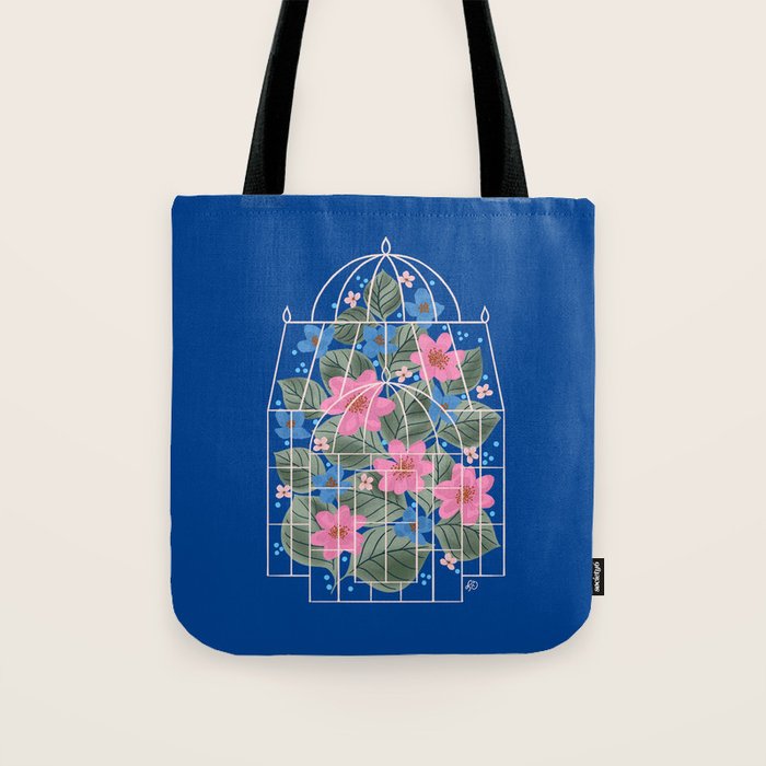 Garden in a Glass House Tote Bag Gallery Image 1