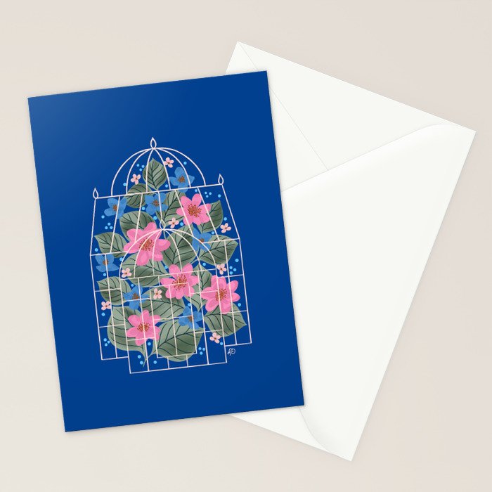 Garden in a Glass House Stationery Card Gallery Image 2