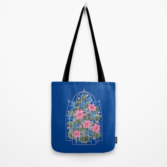 Garden in a Glass House Tote Bag Gallery Image 2