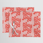 Holly Jolly Pattern Placemat Gallery Image 1