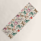 Silly Christmas Cats Yoga Mat Gallery Image 1