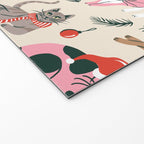 Silly Christmas Cats Welcome Mat Gallery Image 2