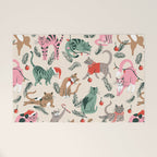 Silly Christmas Cats Welcome Mat Gallery Image 1
