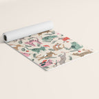 Silly Christmas Cats Yoga Mat Gallery Image 2