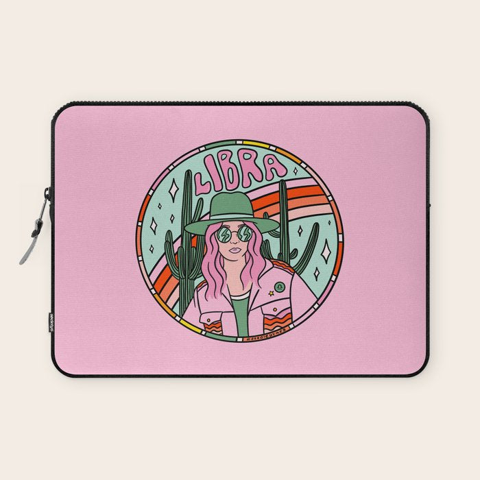 Libra Cowgirl Laptop Sleeve Gallery Image 1