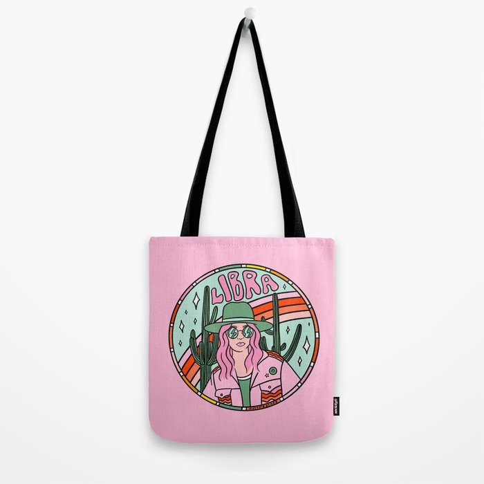 Libra Cowgirl Tote Bag Gallery Image 2