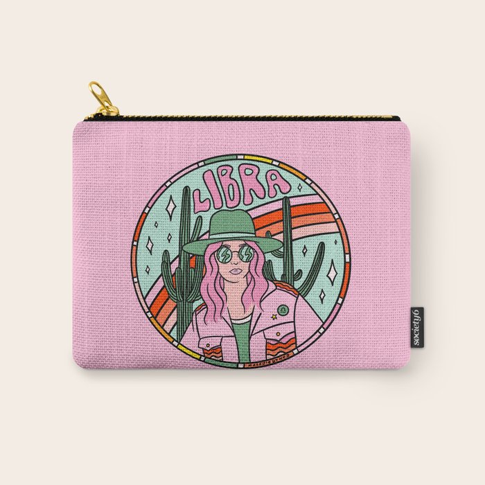 Libra Cowgirl Carry All Pouch Gallery Image 1