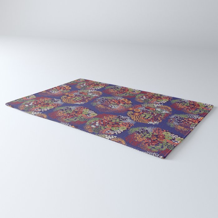 Grandma's Vintage Fabric Rug Gallery Image 3