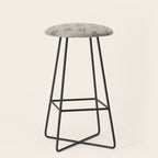 William Morris Kelmscott Trellis Linen Aubergine Stool Gallery Image 1