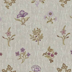 William Morris Kelmscott Trellis Linen Aubergine Coffee Mug Gallery Image 2