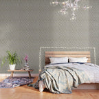 William Morris Kelmscott Trellis Linen Aubergine Wallpaper Gallery Image 3