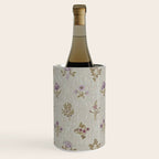 William Morris Kelmscott Trellis Linen Aubergine Wine Chiller Gallery Image 2