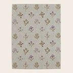 William Morris Kelmscott Trellis Linen Aubergine Poster Gallery Image 4