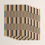 Mixed Stripes Pattern XXIV Bold Retro Wrapping Paper Gallery Image 3