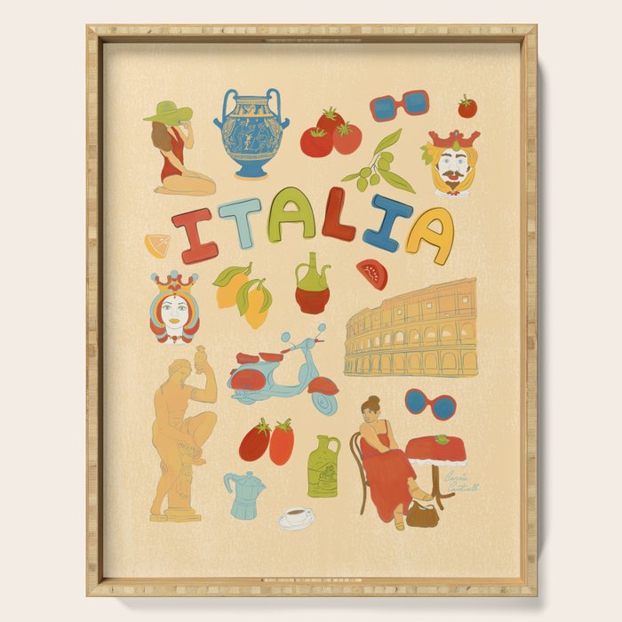 Viva Italia Serving Tray Gallery Image 1
