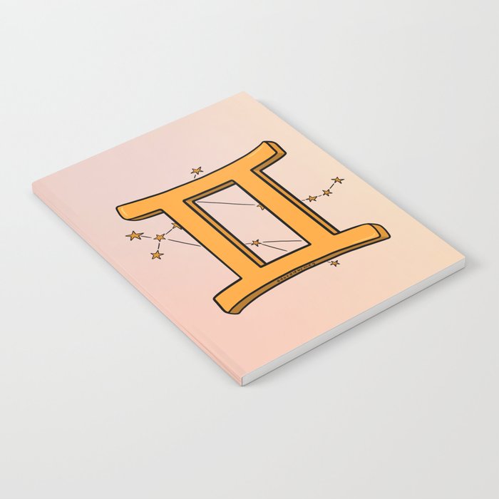 Gemini Symbol Notebook Gallery Image 2