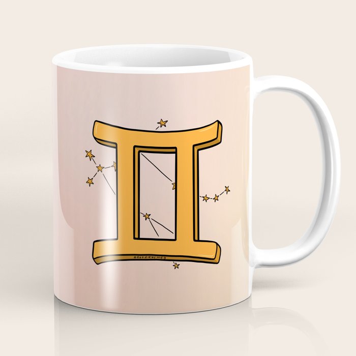 Gemini Symbol Coffee Mug Gallery Image 1