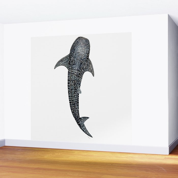Whale shark for divers, shark lovers and fishermen Wall Mural Gallery Image 2