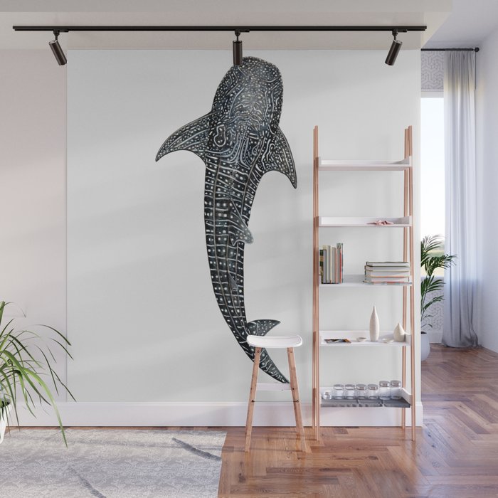 Whale shark for divers, shark lovers and fishermen Wall Mural Gallery Image 1