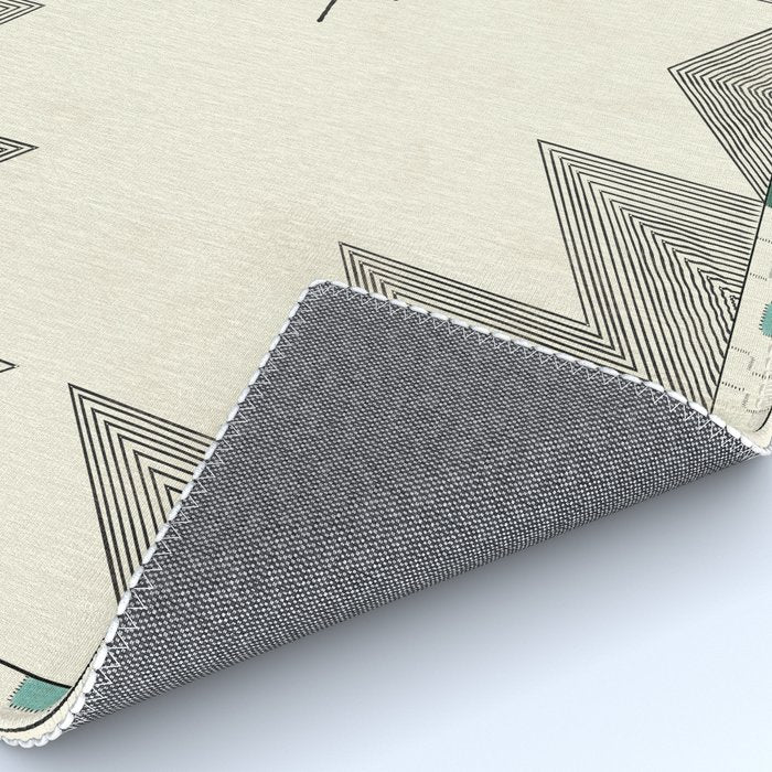 Southwestern Trippy Tile Rug Gallery Image 4