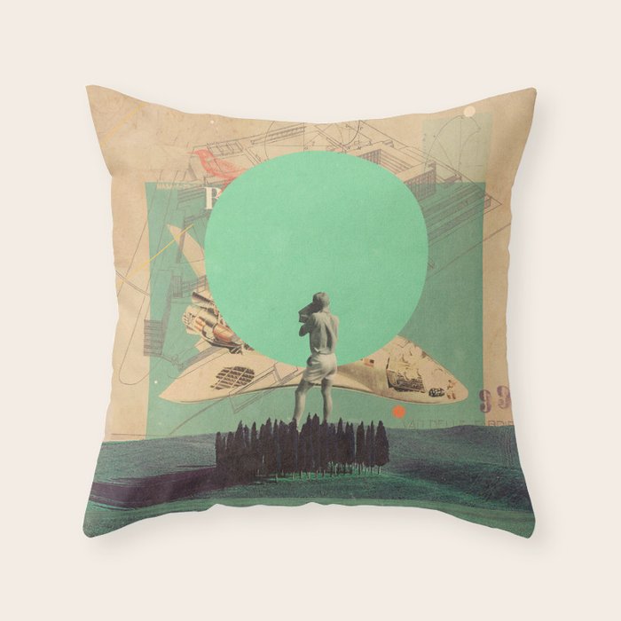 Hopes in Range Throw Pillow Gallery Image 1