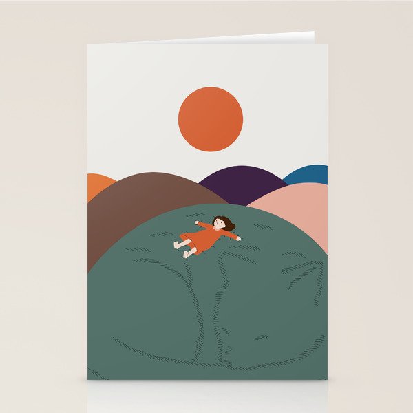 Cat Landscape 111 Stationery Card Gallery Image 2