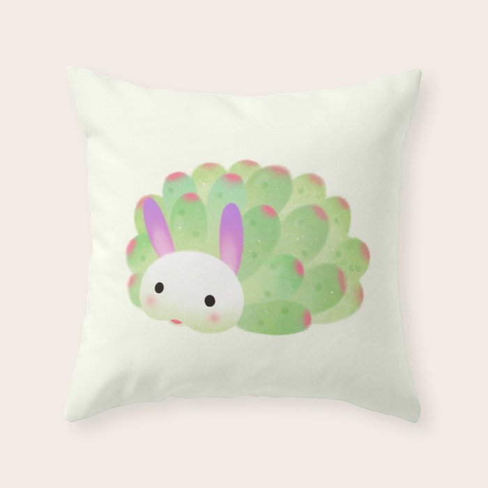 Sea sheep Throw Pillow Gallery Image 6