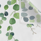 Eucalyptus Watercolor 4 Wall Tapestry Gallery Image 3