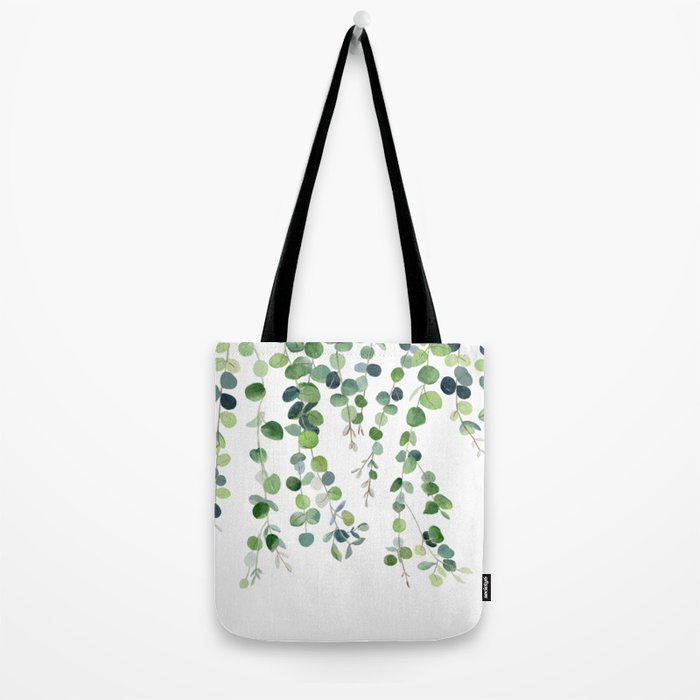 Eucalyptus Watercolor 4 Tote Bag Gallery Image 2