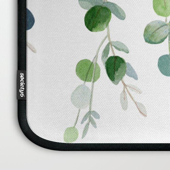 Eucalyptus Watercolor 4 Laptop Sleeve Gallery Image 3