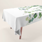 Eucalyptus Watercolor 4 Tablecloth Gallery Image 1