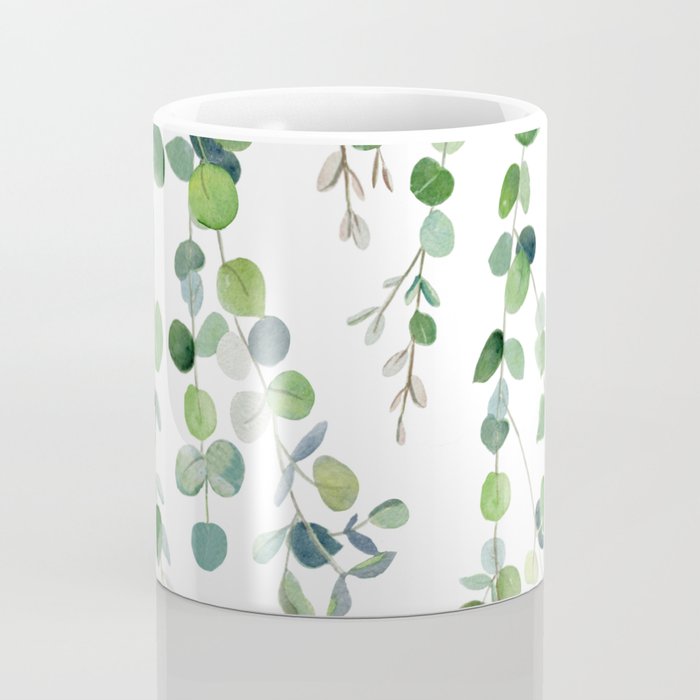 Eucalyptus Watercolor 4 Coffee Mug Gallery Image 4