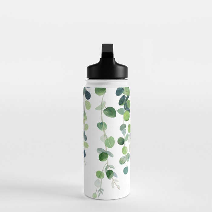 Eucalyptus Watercolor 4 Water Bottle Gallery Image 3