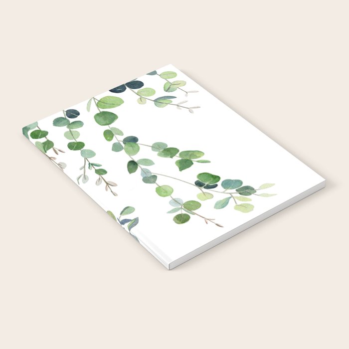 Eucalyptus Watercolor 4 Notebook Gallery Image 2