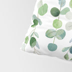 Eucalyptus Watercolor 4 Pillow Sham Gallery Image 4